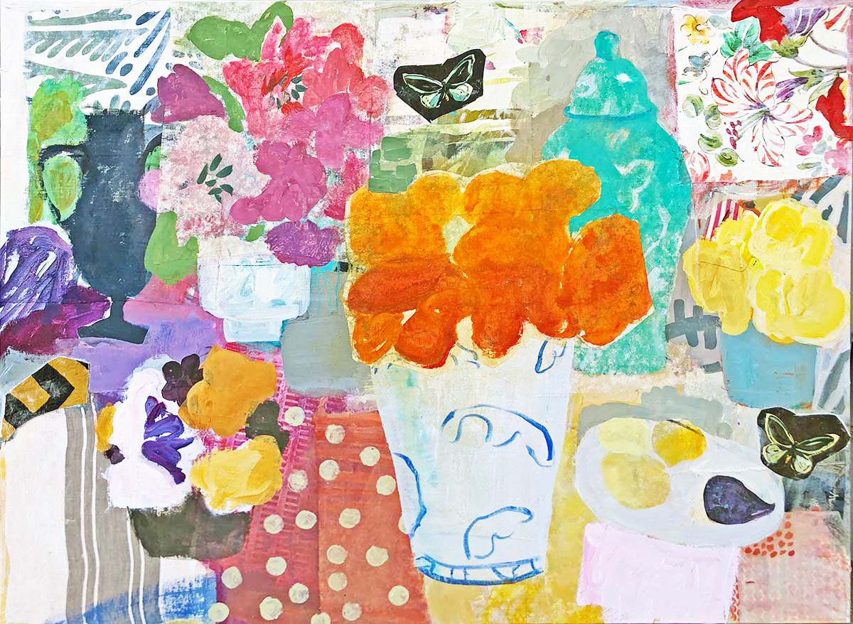 Harmony and Timelessness I - 36x48 Painting by Sky Hoyt