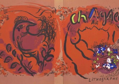 The Lithographs of Chagall, Cover